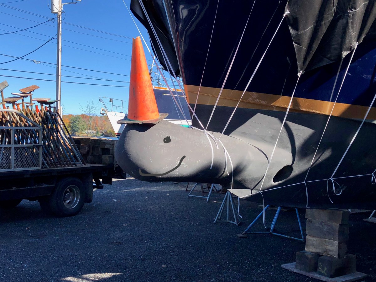 Meet Dumbledore (our boat, not the Hogwarts&nbsp;headmaster)